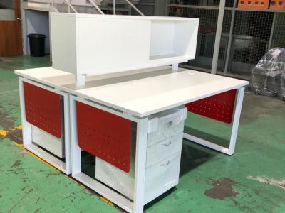 Custom Office Furniture With Top Shelf And Drawer Set